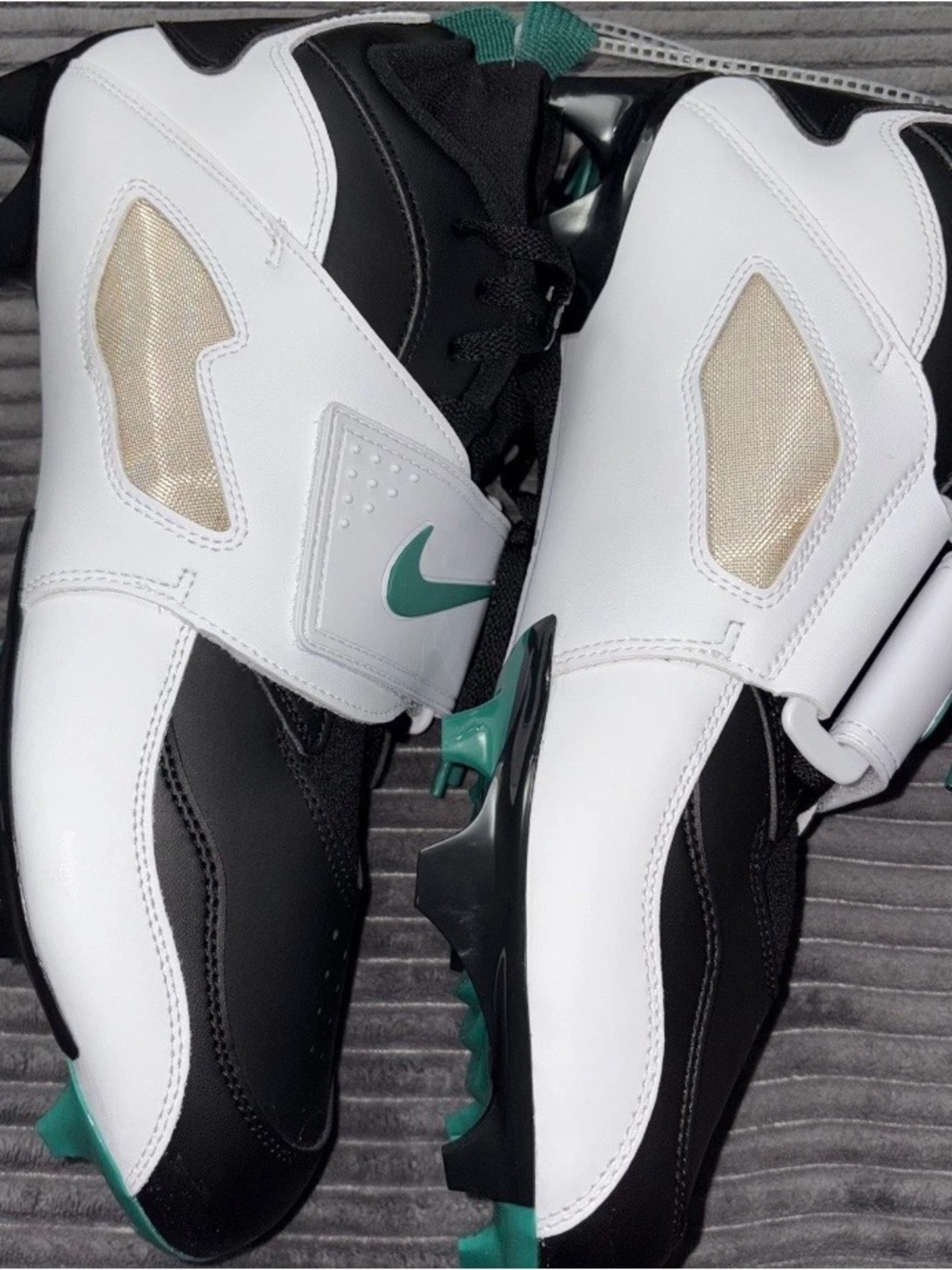 Nike Diamond Turf 93 TD 'Emerald' Football Cleats HF5298-102 Men’s Size 12 - Picture 6 of 8
